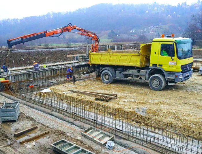 Temelji nove hale za proizvodnju